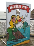 SX09918 Mermaid Jenni on Mumbles pier.jpg